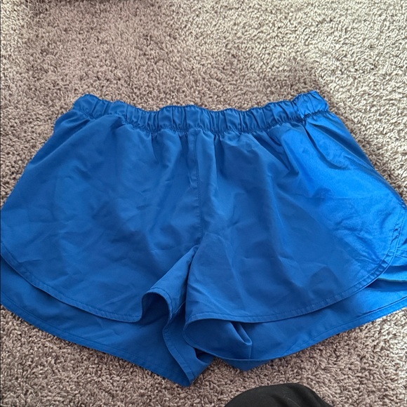 Old Navy Women's Bright Blue Athletic Shorts - Picture 1 of 3